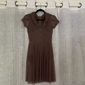 Weissman Women's Brown Lyrical or Contemporary Dance Dress, Size Medium